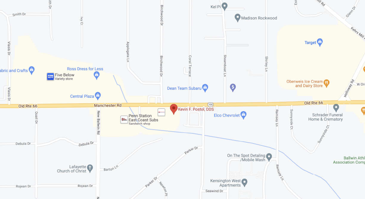 Oral Appliance Therapy In St Louis - Map
